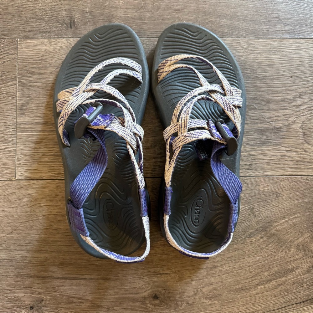 Chaco Women's Sandals - Purple and Tan